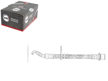 Шланг гальмівний гнучкий daihatsu terios 97-05 p a фото №1