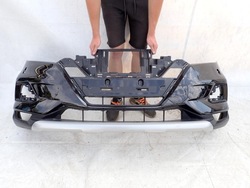 Nissan qashqai ii 2 рестайлинг 17-21 бампер перед фото №1