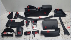 Планка решітка консолі qashqai 2 ii j11 фото №1