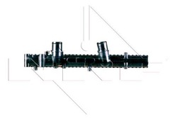 Nrf радиаторов воды iveco daily iv 35s14. 35s14 /p фото №1