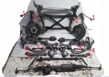 Важіль перед верх dol audi a5 рестайлінг 8t 2.0tdi фото №1