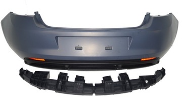 Laguna iii 3 купе новий бампер зад задній накладка 4 pdc оригінал фото №1