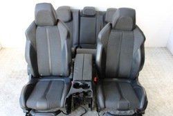 Сидіння салон напівшкіра оббивка обшивки peugeot 3008 ii 2 gt-line фото №1