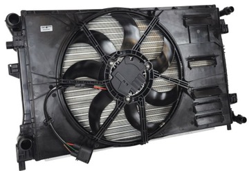 Комплект радіатор + вентилятор seat leon kl skoda octavia 2020- 1.0 1.5 tsi фото №1