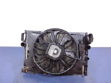 Mercedes e w211 3.5 b комплект радиатор вентилятор фото №1