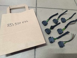 Audi volkswagen skoda seat штекер соединитель разъём 893971634 фото №1