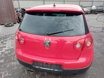 Крышка багажника volkswagen golf v ly3u спойлер gti r32 фото №1