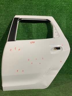 Двері задні ліві dacia duster ii фото №1