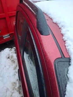 Fiat panda ii 03- рейлинги крышные крыша левый правые комплект фото №1