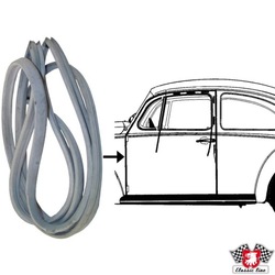 Vw garbus прокладка двері фото №1