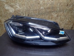 Лампа перед права vw golf vii 7 рестайлінг повний led фото №1