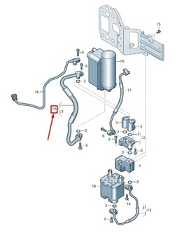 Audi e-tron gen шланг охолодження a/c 4ke816732d фото №1