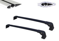 Volkswagen vw caddy v 2021 + багажник балка na рейлинги прочный аэродинамические фото №1