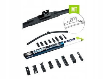 Дворник листовая рессора multitype oximo mt600 универсальный фото №1