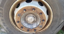 Ступиця колеса перед передня daf 55 lf колеса 22,5 фото №1