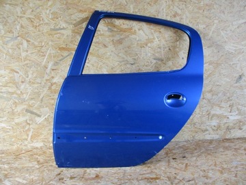 Дверь левая задние peugeot 206 hb фото №1