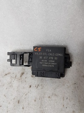 Модуль pdc citroen c5 04-08 9647741980 фото №1