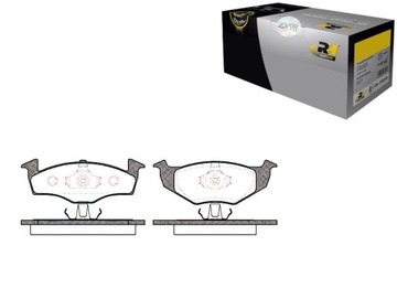 Гальмівні колодки гальмівні seat arosa skoda fabia roomster v фото №1