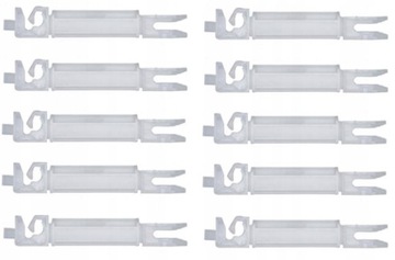 Citroen c2 peugeot 308 407 клипсы планки стёкла фото №1