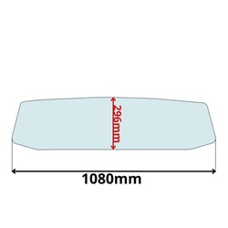 Стекло задняя стена перегородка перегородочная vw t6 5201 фото №1
