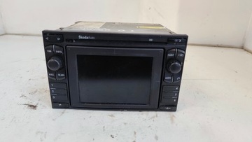 Радио cd навигация skoda superb i 8618842980 1u0035191b 7612002030 фото №1