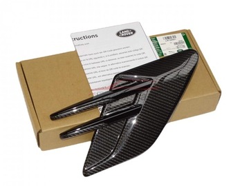 Оригинальная планка w крыло карбон range rover фото №1