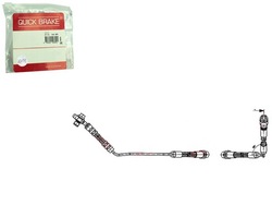 Шланг гальмівний гнучкий зад l bmw x5 e53 3.0-4.8 01.00-10.06 фото №1