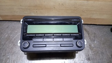 Радіо 1k0035186aa vw passat b6 08r фото №1