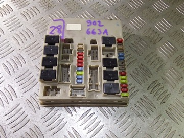 Модуль bsi uch коробка предохранителей renault clio iii modus 902663 a фото №1