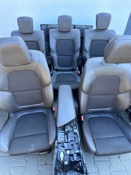 Espace v сиденья 7 человек комплект обивка полукожа кожа фото №1