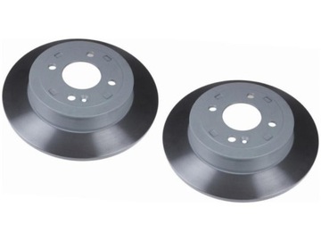 Диски зад kia rio iii 1.1-1.6 11-17 iv 1.0-1.4 17- stonic 1.0-1.6 17- фото №1