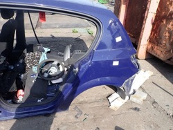 Opel astra h 3 iii hb 5d крило зад лівий чверть фото №1