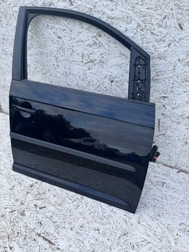 Caddy 2k5 дверь правые передние перед чёрные lc9x фото №1