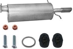 Mazda 626 5 v 1.8 2.0 1997 - 2003 глушитель конечный фото №1