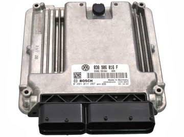 Ecu transporter t5 1.9 tdi 038906016f 0281011287 фото №1