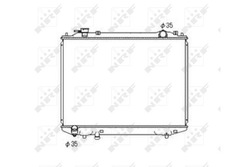 Nrf радіаторів води ford 53567 фото №1