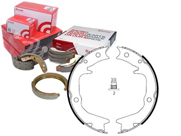 Brembo s 54 519 набор тормозная колодка тормозных, тормоз postojowy фото №1