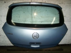 Opel corsa d 3d- крышка задняя багажника z21c фото №1