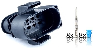 Штекер роз'єм vag vw гніздо webasco 3a0973834 hydronic вебасто 8 контактів фото №1