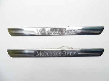 Планки накладки порога ліва права перед передня mercedes w176 a2466805300 фото №1
