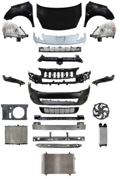 Partner 08-12 перед капот бампер pas крило фото №1