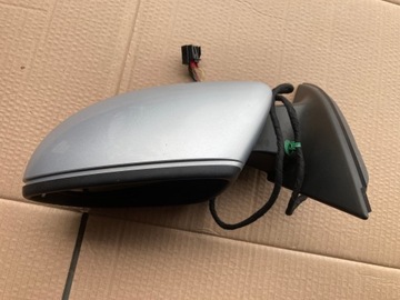 Зеркало левая фотохромный vw passat b7 la7w 9 pin фото №1