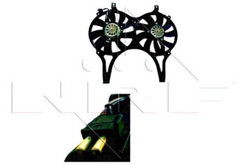 Вентилятор радіатор mercedes c-klasa w203 00- фото №1