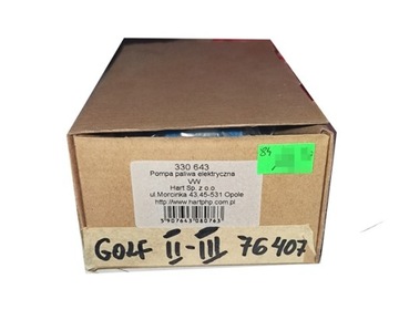 Hart электрический насос топлива golf i ii scirocco фото №1