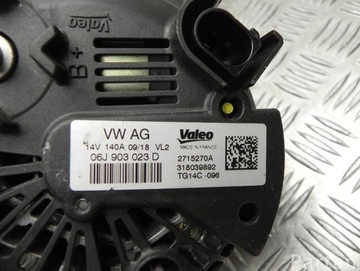 Valeo 06j903023d генератор 2.0 tfsi cjx dnu фото №1