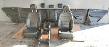 Сиденья диван обшивки комплект кожа mercedes gle 166 w66 suv фото №1