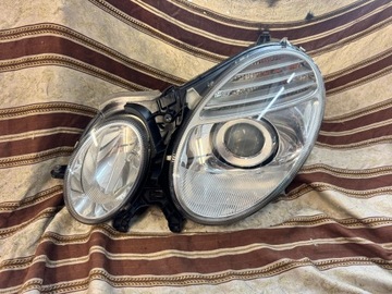 Mercedes e w211 рестайлинг ксенон левый поворотный фото №1