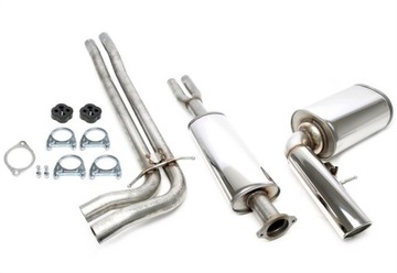 Спортивный выхлоп cat back volvo s60 r 2.4t 2.5t ta фото №1