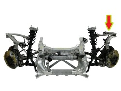 Mercedes поворотный кулак передняя правая a2053323800 c класс 205 c43 amg рестайлинг 4mat фото №1