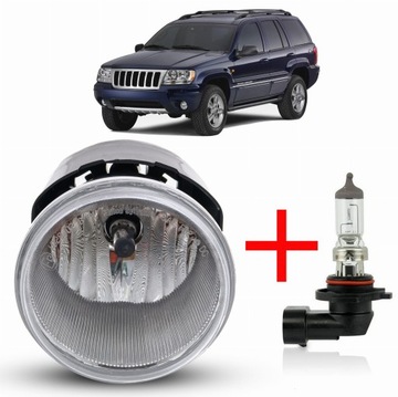 Jeep grand cherokee ii wj/wg 1998-05 переднее галоген правый=левый 55156733ab фото №1